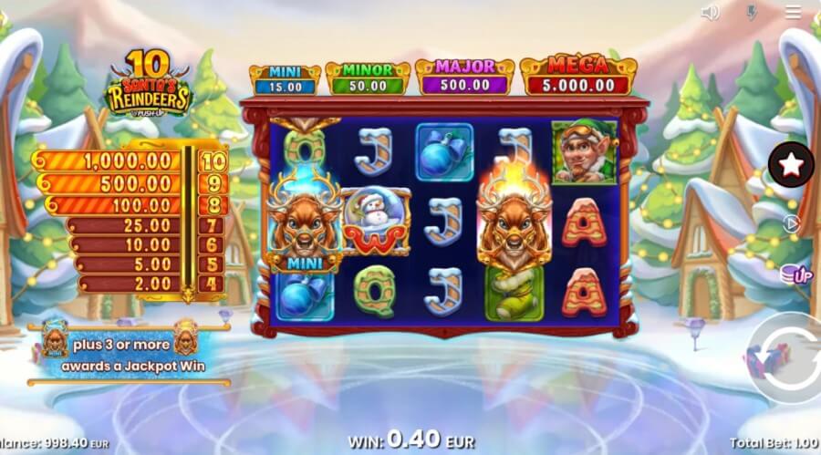 10 Santa's Reindeers