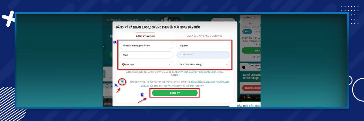22Bet Đăng ký tài khoản 22Bet Vietnam