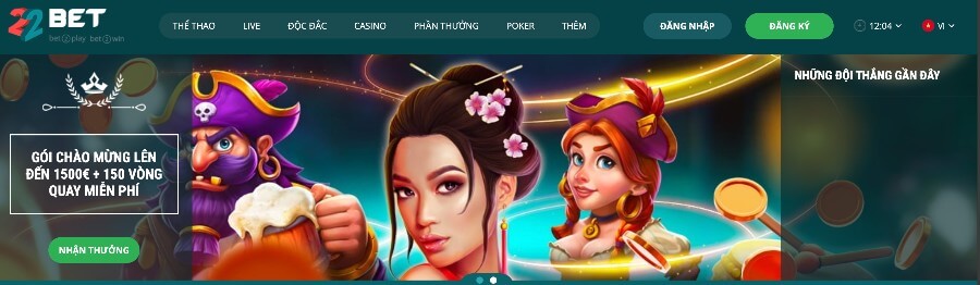 Nhà cái 22Bet