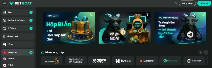 Nhà cái BETGOAT