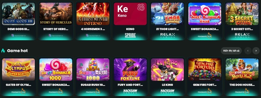 Trò chơi nổ hũ BETGOAT