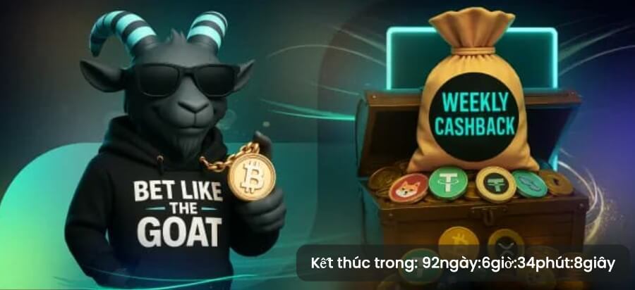 Thưởng hoàn trả BETGOAT