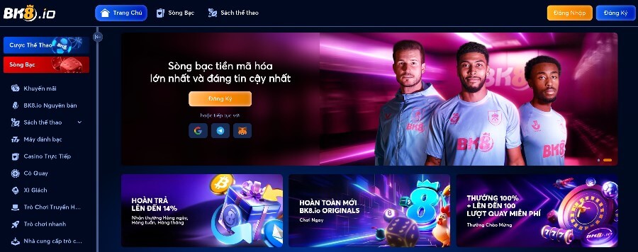 nhà cái uy tín BK8