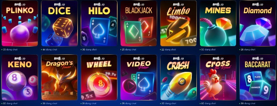 Trò chơi nguyên bản BK8