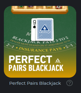 Blackjack đôi hoàn hảo