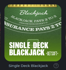 Blackjack một bộ bài