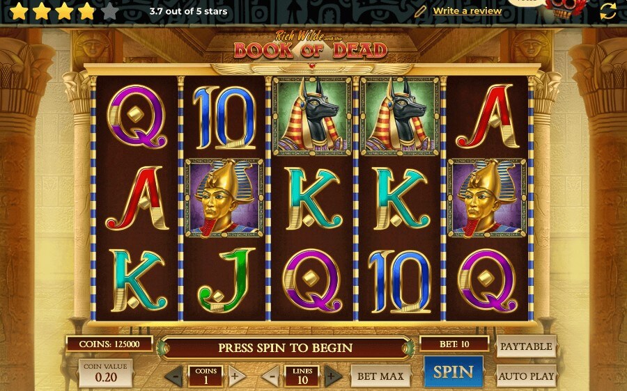 Nổ hũ Book of Dead