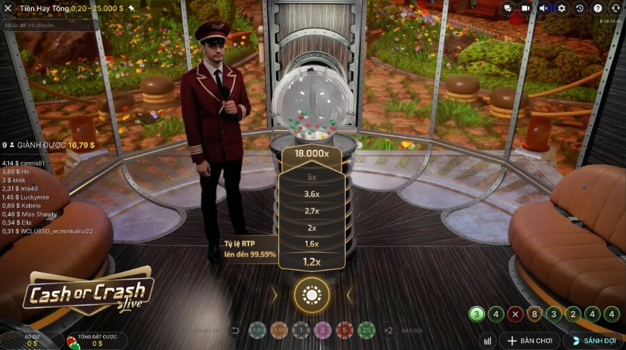Bên trong một studio Cash or Crash