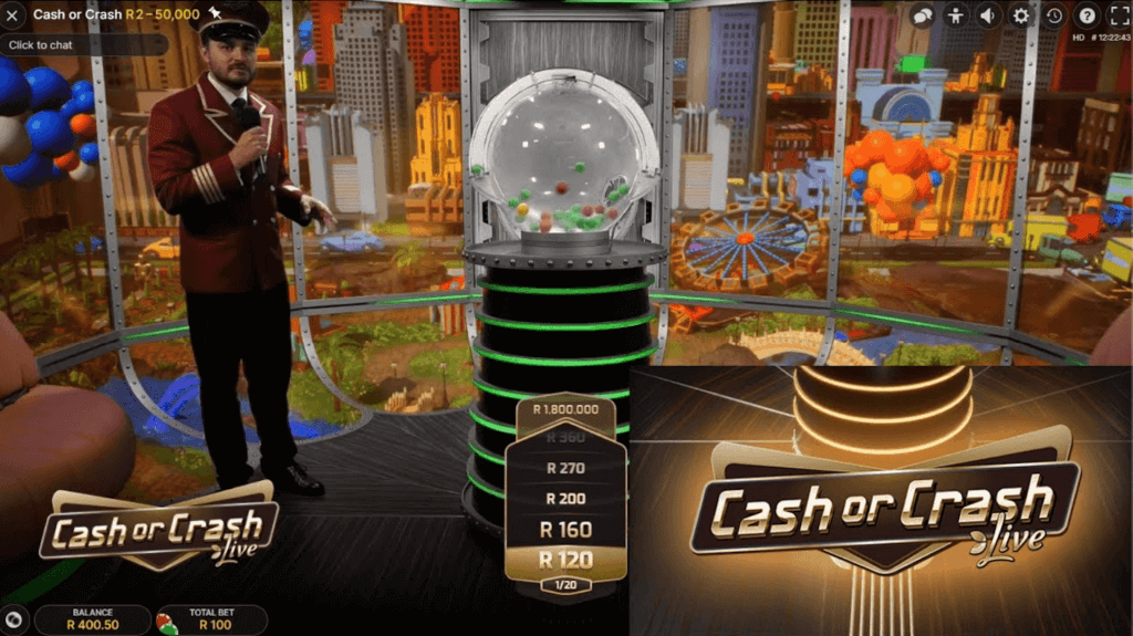 Cash or Crash từ Evolution Gaming