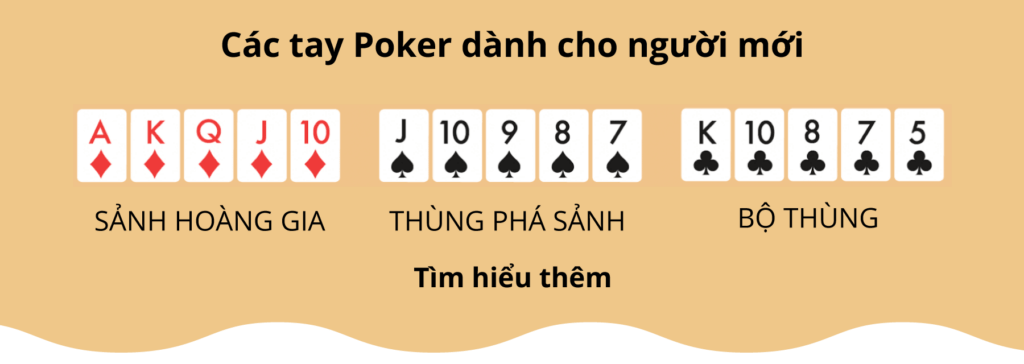 Các tay poker dành cho người mới