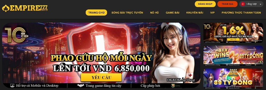 Nhà cái Empire777