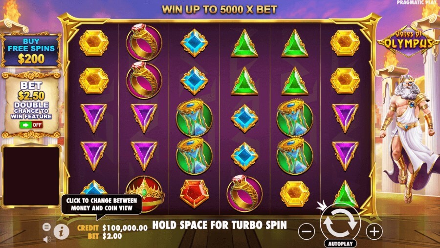 Nổ hũ Gates of Olympus