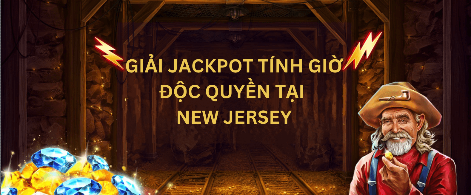 Red Tiger phát trực tiếp giải Jackpot tính giờ tại New Jersey