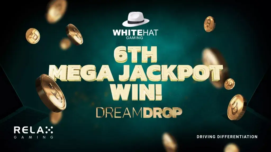 Người chơi thứ sáu giành giải jackpot Mega tại Relax Gaming Dream Drop