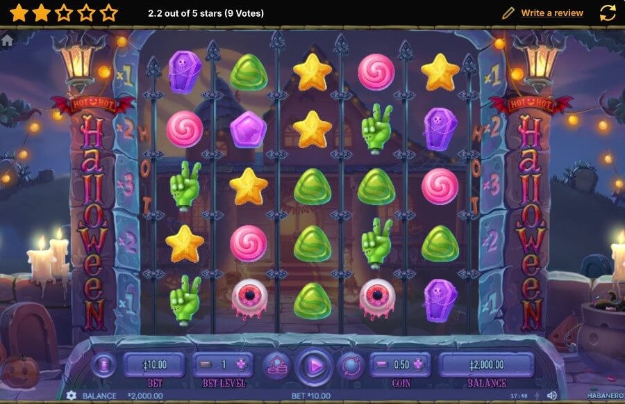 Nổ hũ Hot Hot Halloween