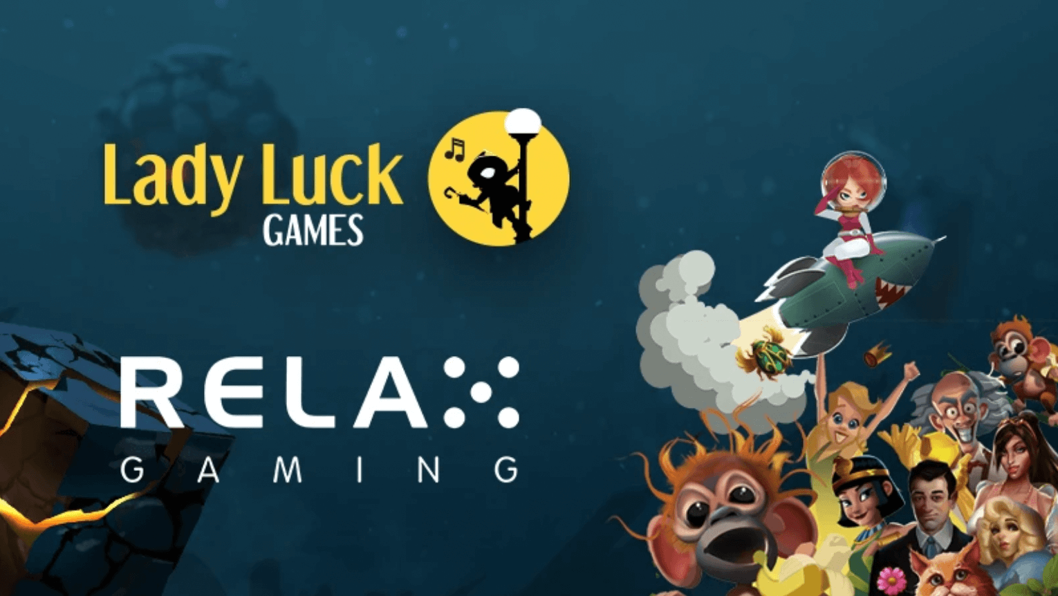 Lady Luck Games ký thỏa thuận hợp tác với Relax Gaming