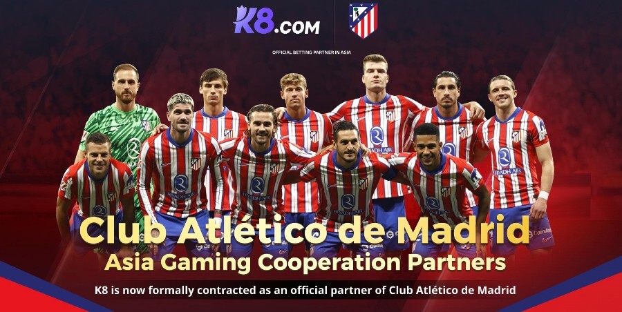 K8 tài trợ đội bóng