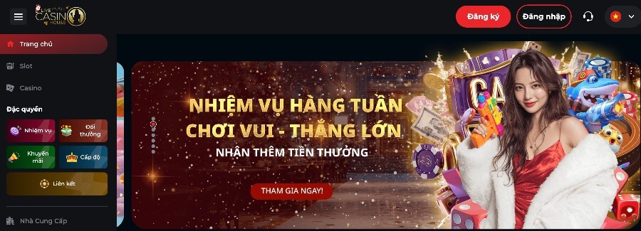 Nhà cái Live Casino House