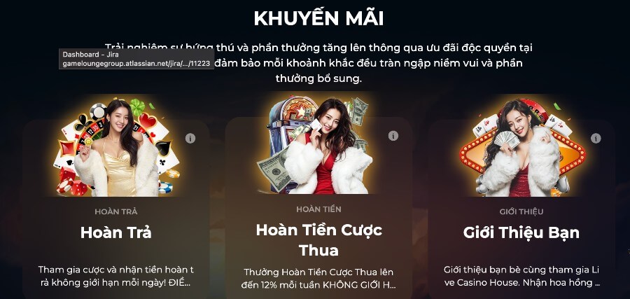 khuyến mãi nhà cái Live Casino House