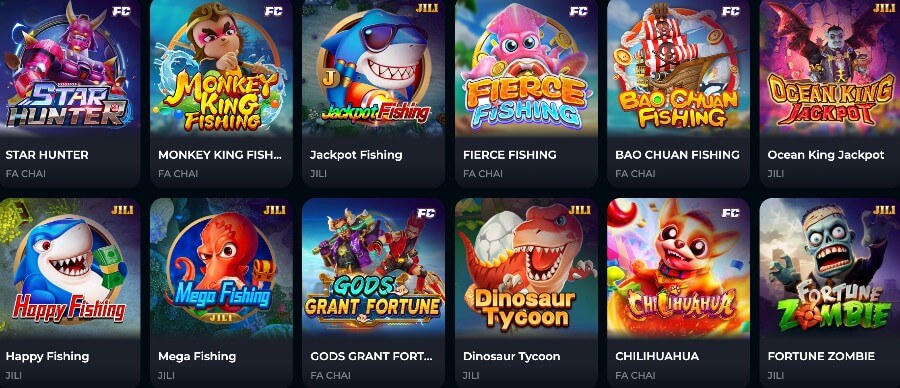 Trò chơi bắn cá Live Casino House