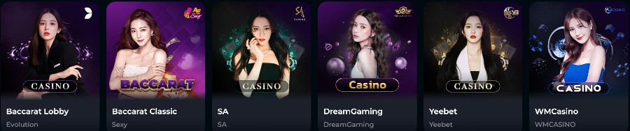 Trò chơi casino trực tiếp Live Casino House
