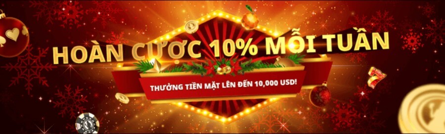 Thưởng hoàn trả Live Casino House