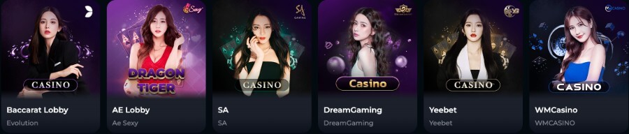 Trò chơi casino trực tiếp Live Casino House