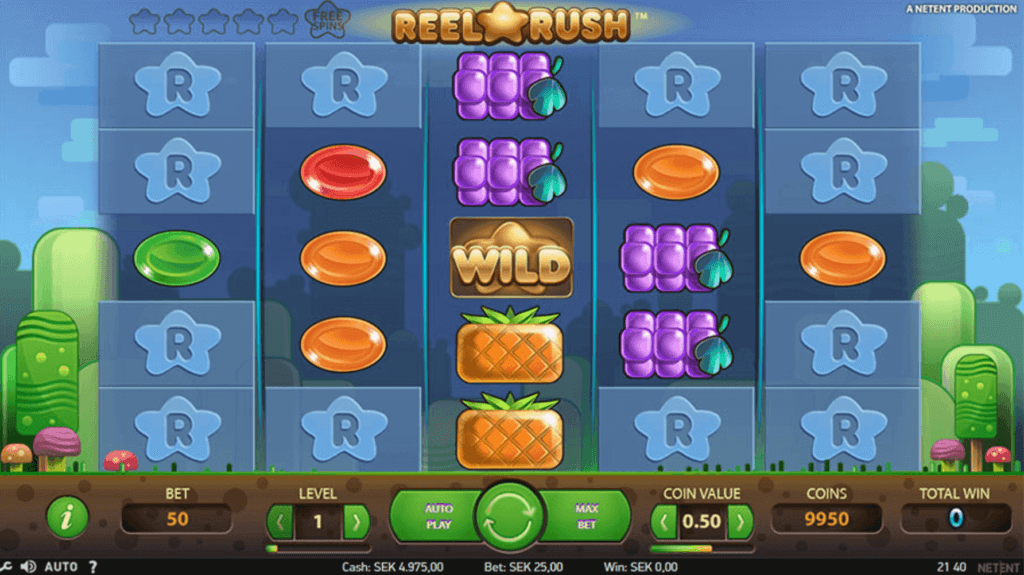 Reel Rush từ NetEnt