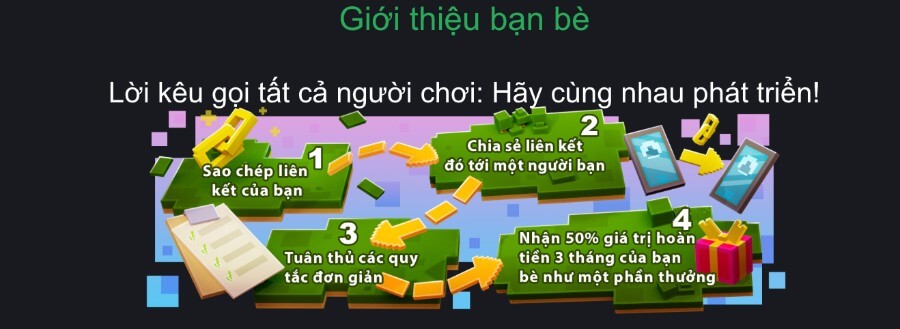 Thưởng giới thiệu bạn bè Bons Casino