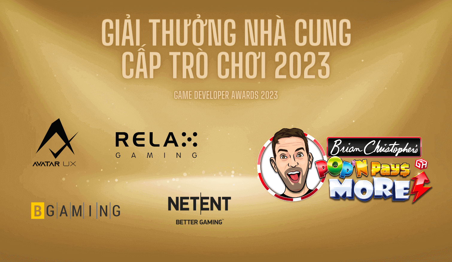 Lộ diện chủ nhân Giải thưởng Nhà cung cấp trò chơi năm 2023