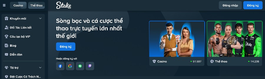 Nhà cái Stake