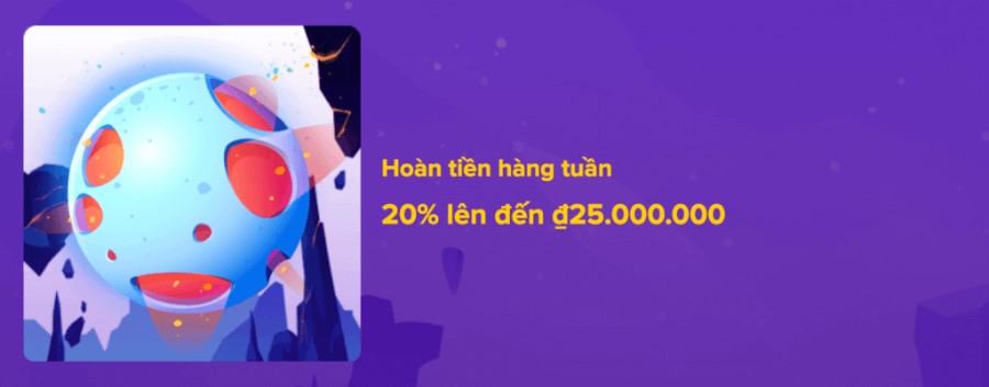 Thưởng hoàn trả Stelario