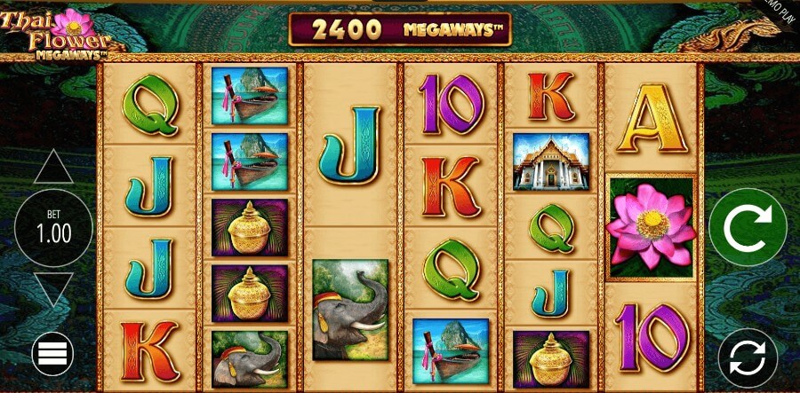Nổ hũ Thai Flower Megaways