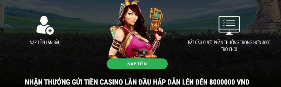 Thưởng chào mừng tại 22BET