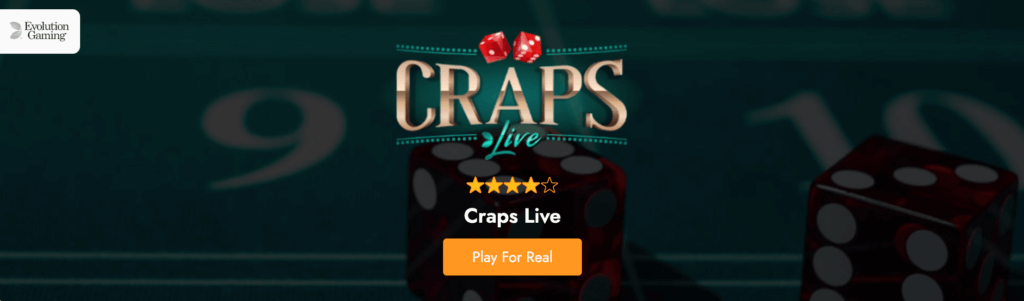 Trò chơi Craps từ Evolution Gaming
