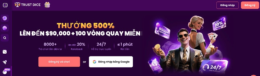 Nhà cái TrustDice