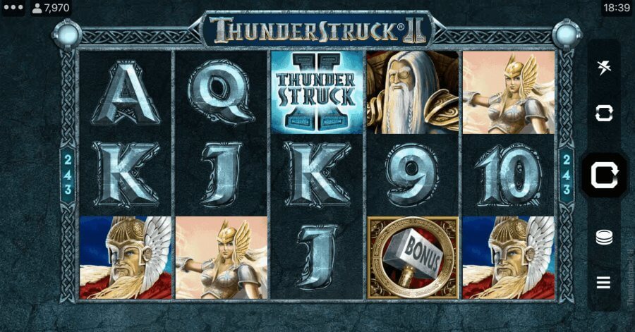 VietnamCasino chơi game slot Thunder Struck II