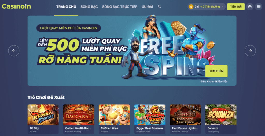 VietnamCasino giới thiệu Casinoin