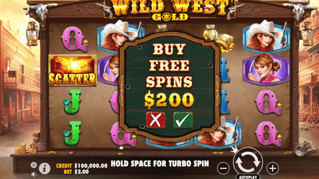 VietnamCasino mua freespin Wild West Gold.png