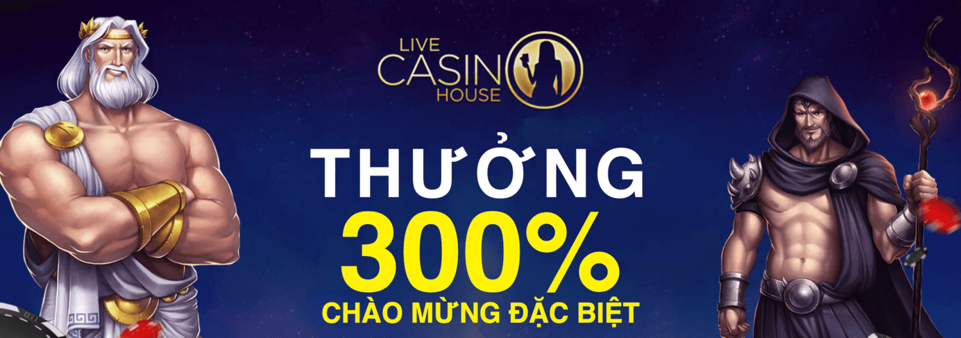 VietnamCasino thưởng chào mừng Live Casino House