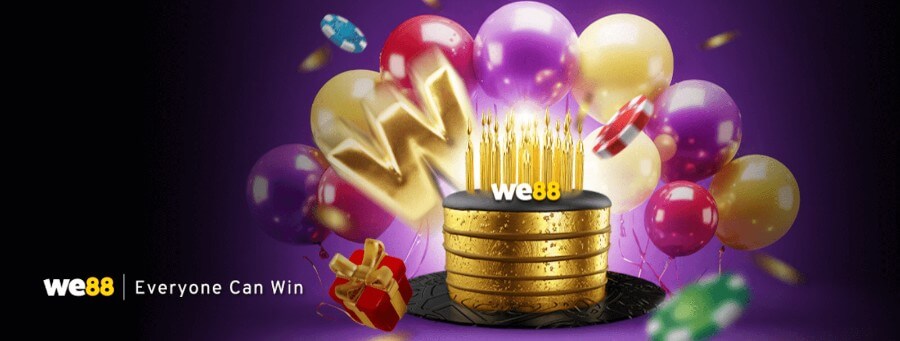 Thưởng sinh nhật WE88