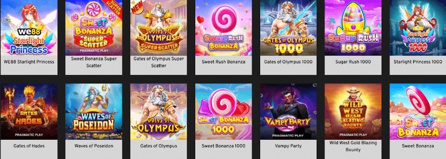 trò chơi slot WE88