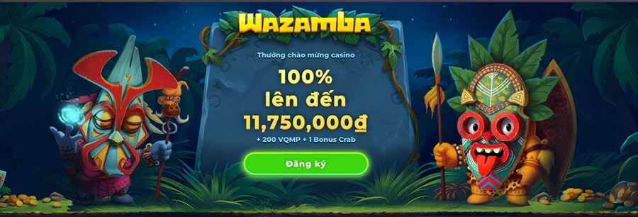 Nhà cái tiền điện tử Wazamba