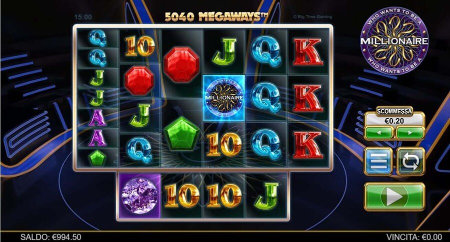 Nổ hũ Who Wants to Be a Millionaire Megaways