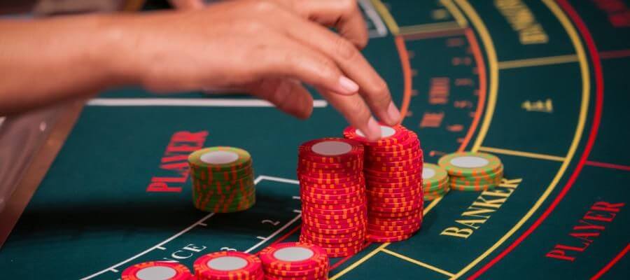 Mô phỏng bàn chơi casino trên đất liền