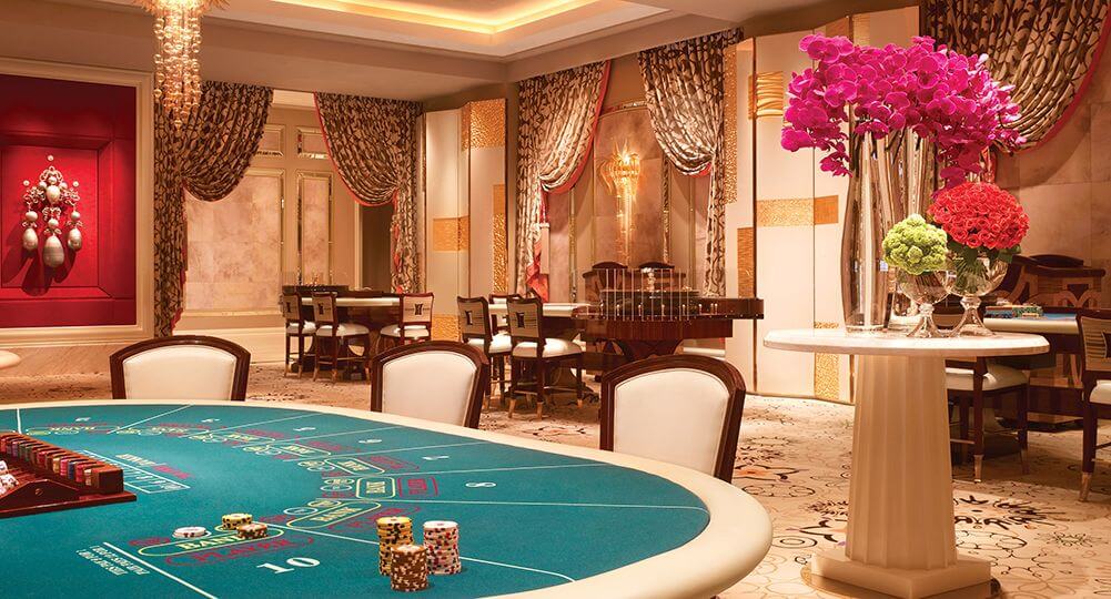 bên trong sòng bạc Wynn Resort Casino