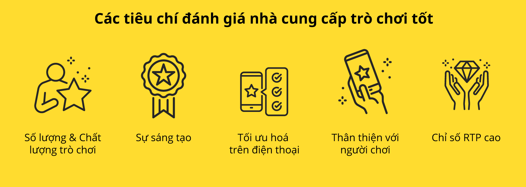 các tiêu chí đánh giá nhà cung cấp tốt