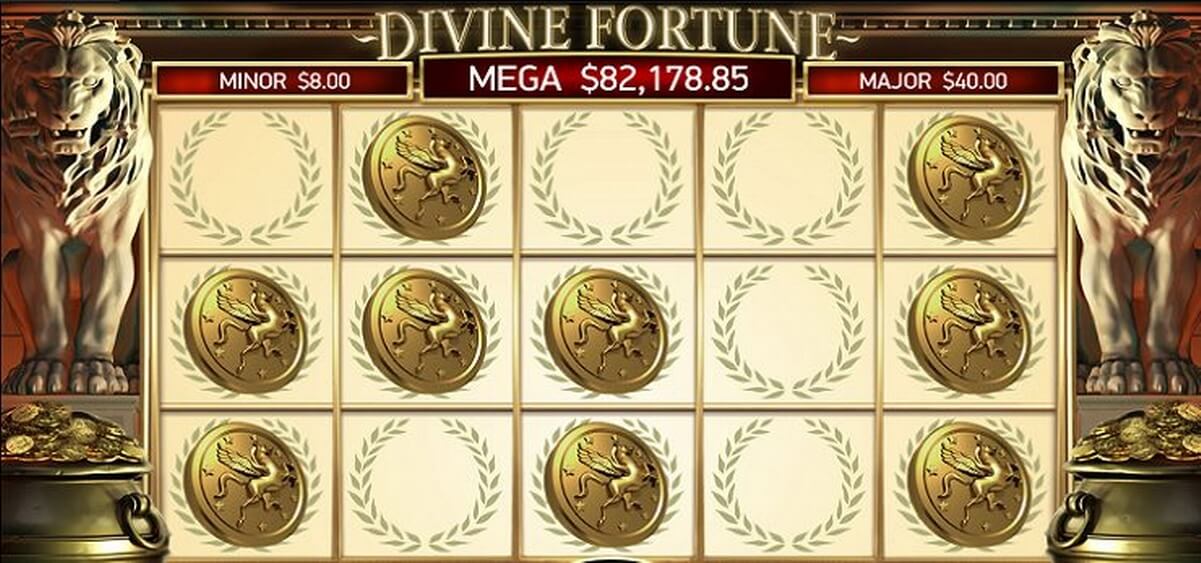 Divine Fortune Jackpot game