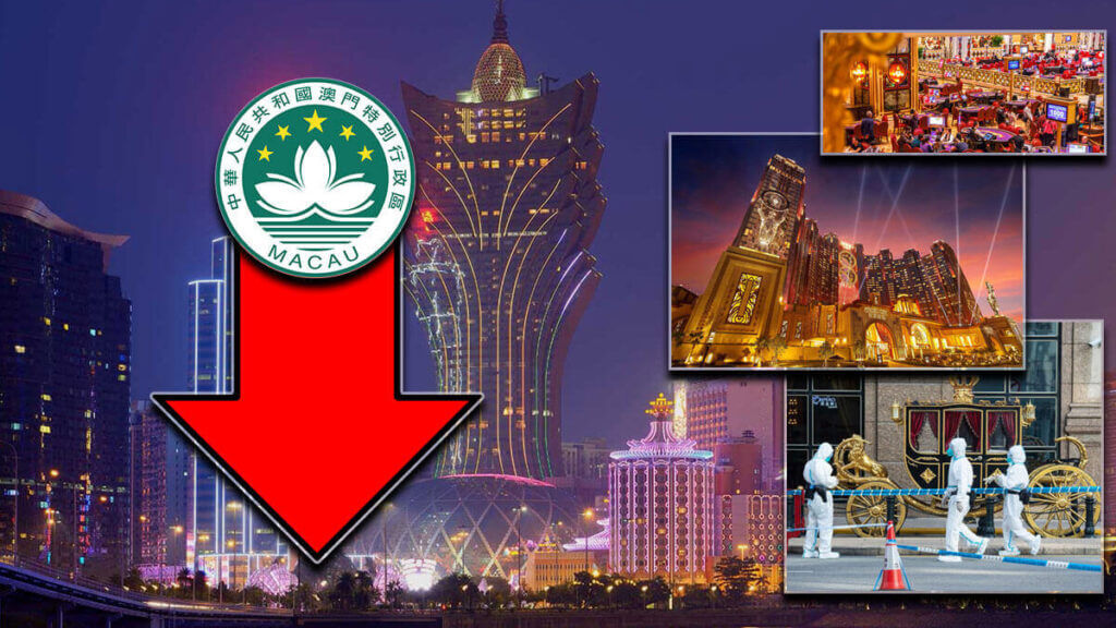 doanh thu sòng bạc Macau khá ảm đạm