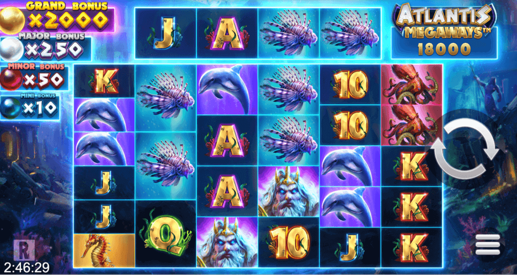 game slot Atlantis Megaways